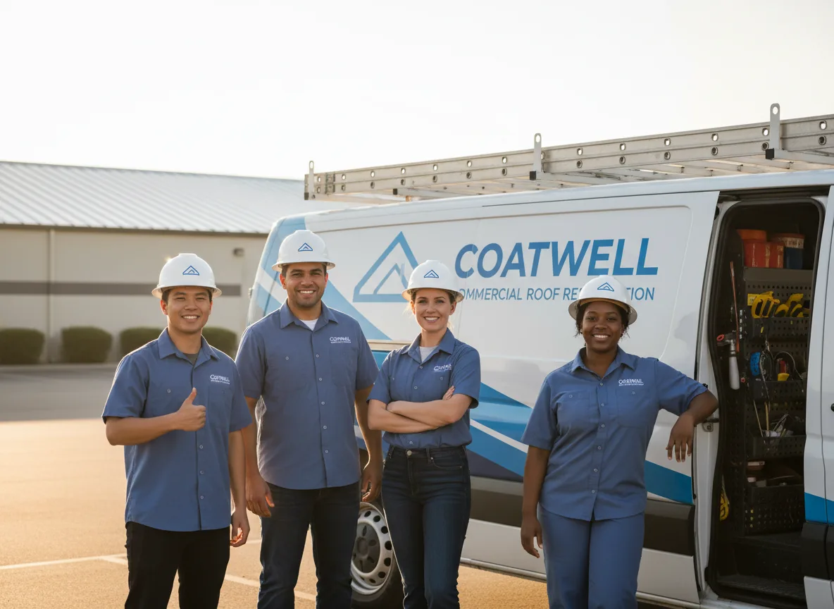 Commercial roof coating company in Ropesville, TX